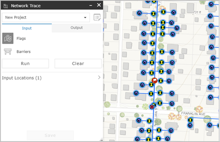 Add a flag to the Network Trace widget