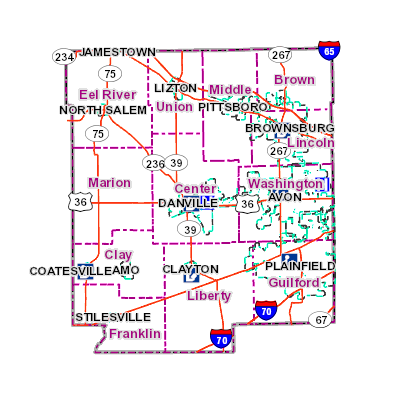 Hendricks County Indiana Gis Map Elevate